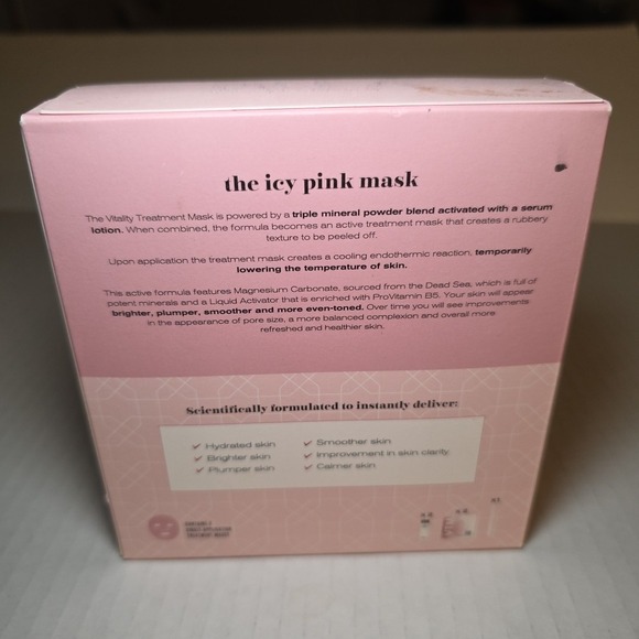 New in Box, Full Size Erno Laszlo Vitality Treatment Mask SET (2) - Picture 2 of 2